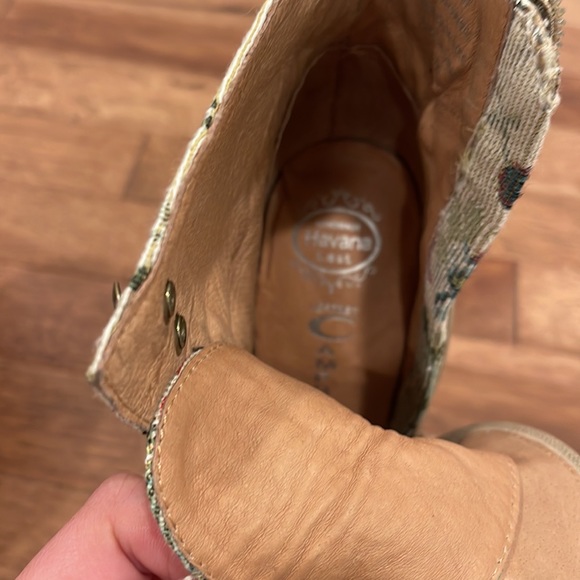 5.5 handmade Havana Jeffrey Campbell Damsel bootie - Picture 4 of 4